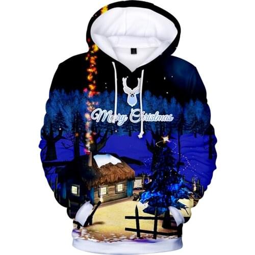 3D Frint Marry Christmas Hoodies Men Women Sweatshirts Boy/Girl Christmas Hoodie cool Hooded Leisure Top hoodie stranger things