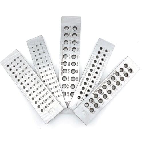 Free Shipping 52 Holes 0.26-4.10mm Tungsten Carbide Wire Drawplate for Jewelry Making Round New