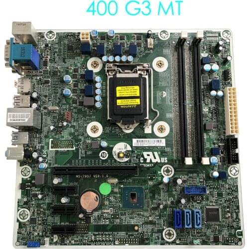 793305-002 For HP ProDesk 400 G3 MT Desktop Motherboard 793739-001 793739-501 793739-601 Mainboard 100% tested fully work