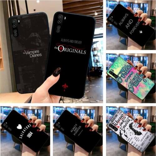 The Vampire Diaries Always And Forever Phone Case for Huawei P20 P30 P40 lite E Pro Mate 30 20 Pro P Smart 2020 P10