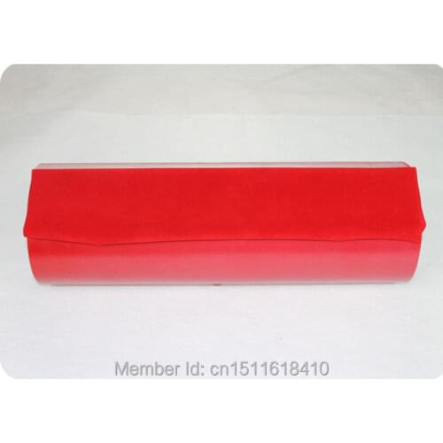 CDF-03 red color Flocking Heat Transfer Vinyl Film Vinyl Cutter DIY T-shirts many Colors for Choosing