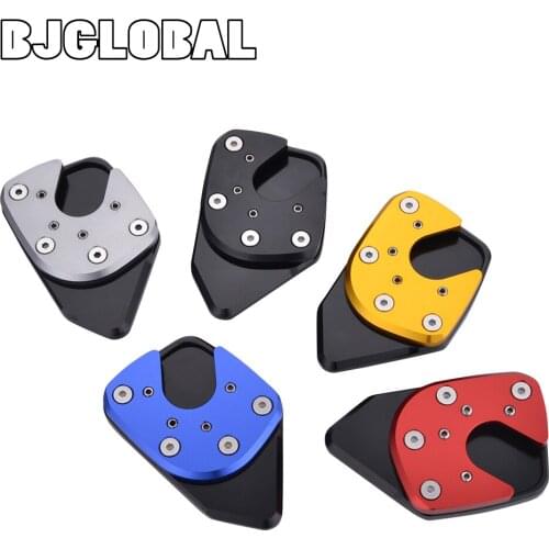 Motorcycle CNC Side Stand Kickstand Extension Enlarge Foot Pads Plate For Honda X-Adv X Adv XAdv 2017 2018 Accessories