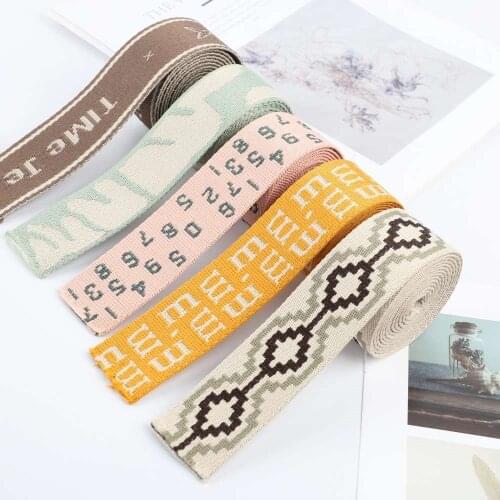 2m/5m/10m Customizable Length Canvas Webbing Belt Belt Webbing DIY Nylon Webbing Backpack Shoulder Bag Coloured Straps