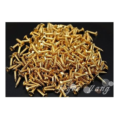 Niko 30pcs Gold Guitar Pickguard Screw For Fender ST/SQ/TL LP/SG Electric Guitar Bass Free Shipping