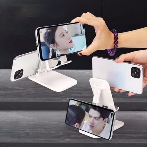 New Desk Tablet Phone Holder for iphone Ipad Desktop Mobile Phone Stand Support Adjustable Metal Retractable Holders Bracket