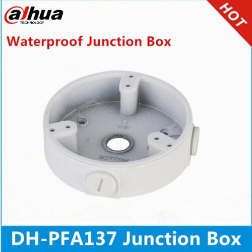 Original Dahua Waterproof Junction Box PFA137 for DH IP Camera IPC-HDBW4631R-S & IPC-HDBW4631R-ZS CCTV Mini Dome Camera