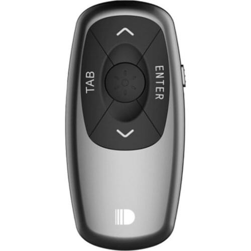 Portable Mini Black Wireless Presenter Doosl Wireless Laser Presenter Rechargeable Powerpoint Presentation Remote Control Pen