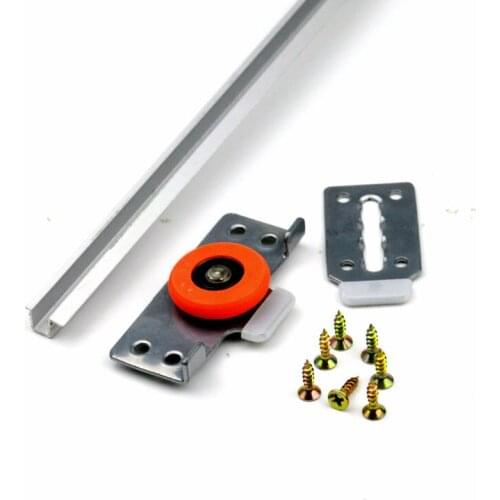 1pc vintage furniture sliding door wheel Wardrobe door pulley cupboard sliding door roller mute chute rail sliding door wheel