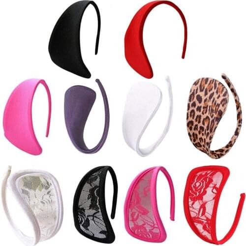 Panties Sexy Lace C-String Leopard Print Briefs Thongs Erotic Panties Invisible Panties for Women