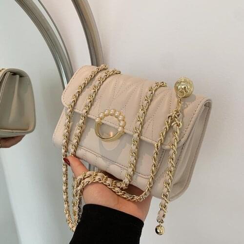 Underarm Shoulder Bag Crossbody Bag Female Designer Handbag Backpack Chain Women Bag Fashion 2021 New PU Leather Solid Color