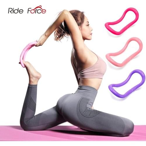 Yoga Magic Circle Gym Fitness Ring Loop Waist Shoulder Shape Pilates Bodybuilding for Home Exercise Training Accessories