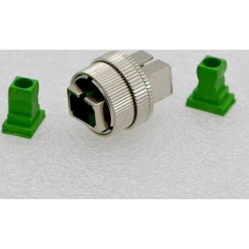 1PCS New SC APC Single Mode Fiber Adapter Flange Connector Coupler 0~30dB Adjustable Optical Fiber Attenuator Special Sales