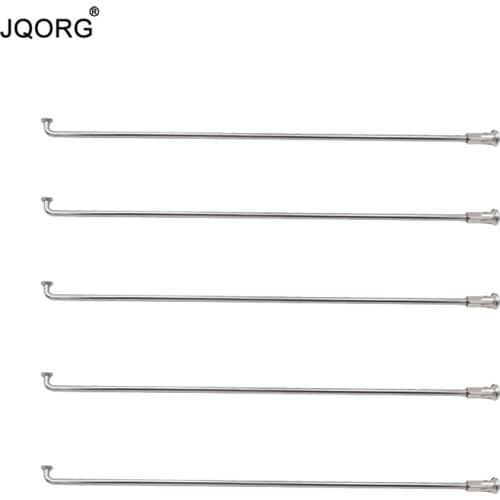 5 Pieces A Lot 12G Diameter 2.6mm 304 Stainless Steel Material Electric Bike Wheel Spokes With Brass Nipples