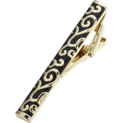 Mens clothing accessories, Jinhua pattern, high quality brass material, tie clip