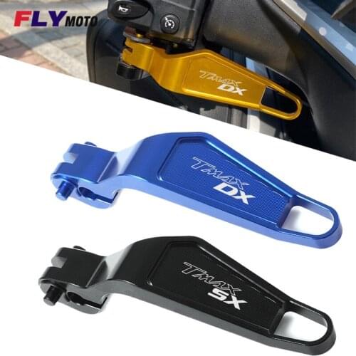 Motorbike Cnc Aluminum Parking Hand Brake Lever For YAMAHA T-MAX T MAX 530 TMAX530 DX 2017 2018 2019 tmax 530 sx Brakes Levers