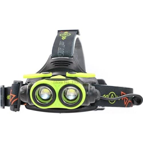 By dhl 50set LED 2*L2 10000LM Headlamp Headlight Head Lamp lighting Light Flashlight Torch Lantern Fishing
