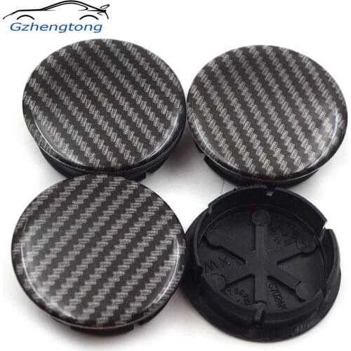 Gzhengtong 4pcs/lot 50mm (44mm) For 500 Abarth Wheel Hub Center Caps for Fiat Abarth Marea Multipla Punto Stripe Logo