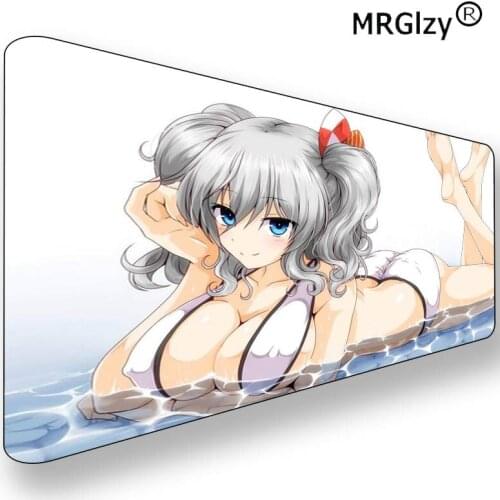 MRGLZY anime seaming mouse pad girl sexy buttocks big gaming keyboard mouse pad desk AMT rubber non-slip laptop desk mat xxl