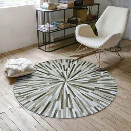Round Carpets Alfombra Salón Bedroom Hanging Basket Rugs Cloakroom Home Computer Chair Nordic Floor Mats 카페트 коврик для ванной