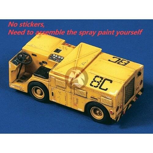 1:48 scale die-cast resin war scene model resin aircraft field service vehicle assembly model (no sticker)