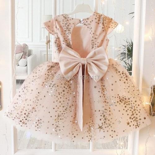 Kids Girls Sweet Sundress Dot Floral Decor Bubble Dress Pleated Casual Summer Dress Layered Party Dress For Girls