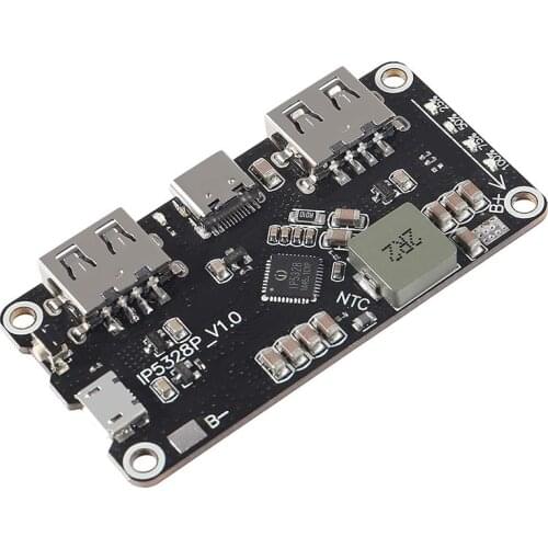 IP5328P Boost Charging Module Dual USB 18650 Battery Fast Charger Treasure Tpye-c 3.7V to 5V 9V 12V Step up QC2.0 QC3.0