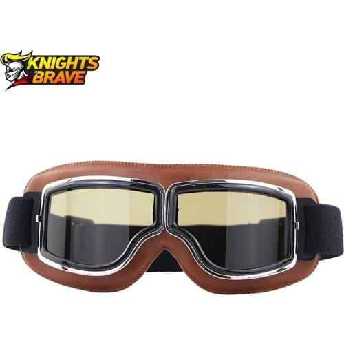 SOMAN Motorcycle Glasses Retro Casco Para Moto Riding Goggles Chopper Helmet Goggle Glasses Winter Eyewear Sunglasses For Men