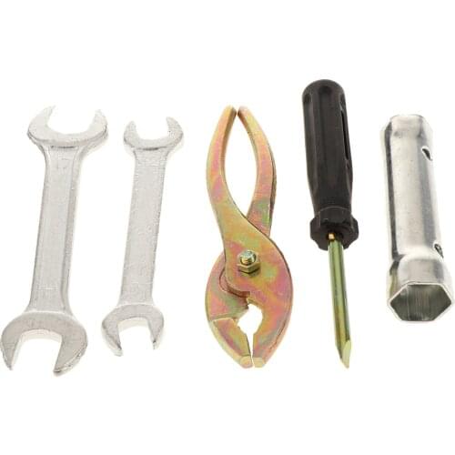 5 pieces/ set Motorcycle Dirt Bikes Removal Repair Tool Kit with PVC Storage Bag