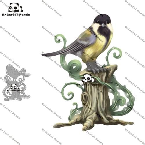 New Dies 2020 Camper Van Metal Birds on perch Dies diy Dies photo album cutting die Scg new Die for 2021 craft fall Animal die