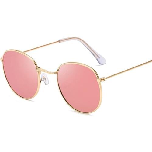 2020 Oval Retro Sunglasses Women/man Brand Design Mirror Sun Glasses For Female Male Vintage Round Luxury Oculos De Sol Gafas