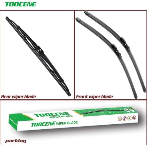 Front & Rear Wiper Blades For BMW 5 Series E61 Touring 2003-2010 Rubber Window Windscreen Windshield Car Accessories 24+23+15