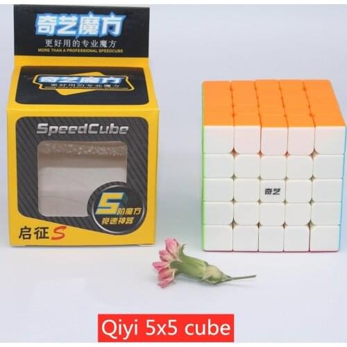 Qiyi cubes Qiyi 4x4x4 cubes and 5x5x5 puzzle magic cube 4x4 cubes cubo magico profissional speed cube game educational toys