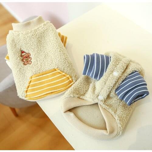 Christmas Dog Hoodies Winter Pet Coat Outfit Warm Dog Clothes Xmas Puppy Garment Yorkshire Pomeranian Bichon Poodle Costumes