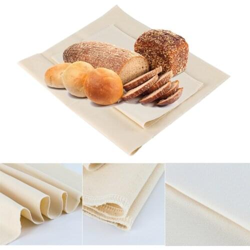 Proofing Cloth Dough Bread Fermented Cloth Bakers Pans Proving Bread Baguette Flax Cloth Baking Mat Kitchen Baking Pastry Tools