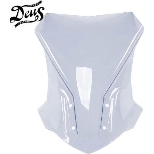 For BMW G310GS G310 GS 2017 2018 2019 Anti-Wind Motocross Accessories Clear Smoke Motorcycle Windscreen Windshield Double Bubble