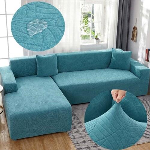 Waterproof Elastic All-inclusive sofa cover Leaf pattern Non-slip couches for living room couch covers for sofas