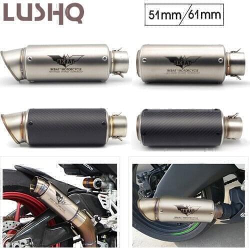 Exhaust Motorcycle Motocross Escape Moto Muffler Project For KTM duke 200 SUZUKI gsxr 600 k8 drz 400 bandit 1250 gsx750f gsr 600