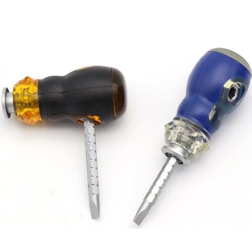 ZtDpLsd Home Tool Screwdriver Word Telescopic Dual Screwdrivers Phillips Magnetic Use Combination Adjustable Removable