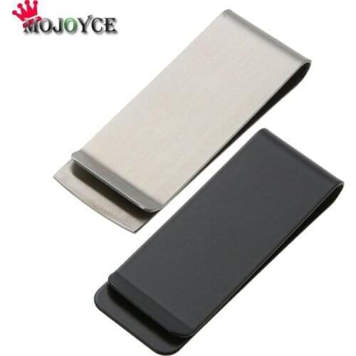 1PC High Quality Metal Stainless Steel Money Cash Clip Collar Card Clip for Pocket Holder Wallet for Men Women