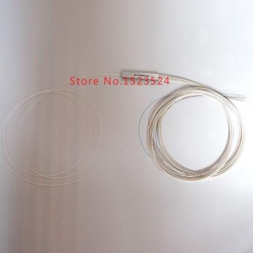 Free Shipping 10pcs/lot 1X16 PLC Splitter 900um Steel Tube 1*16 Mini Fibra Splitter Without Connector 16 Ports PLC Splitter