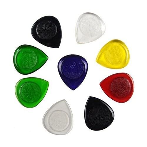 10 pcs Alice picks Durable Transparent Electric Bass Guitar Picks Shape Waterdrop Thickness 1.0 2.0 3.0 mm guitar picks