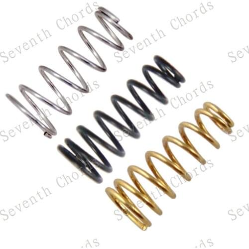 18Pcs Conical Electric Guitar Pickup Humbucker Adjust Height Spring - Guitar Bridge String Saddle Mount Adjust Spring - 3 Color