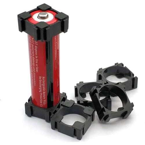 18650 Lithium Cell Cylindrical Battery Case Holder Bracket for DIY Battery Pack
