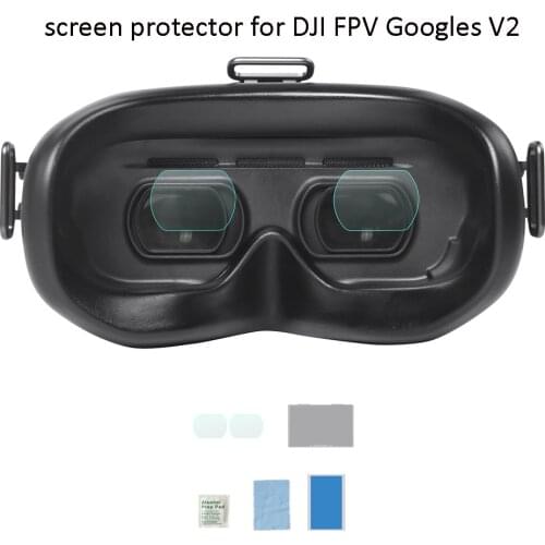 DJI FPV Googles V2 Screen Protector Accessories Lens Protective Film Gimbal Cover Accesorios Filter for DJI FPV drone Googles