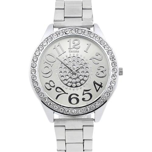 Reloj Mujer New Fashion Rhinestone Quartz Watches High Quality Men Women Sport Watch Women Dress Full Steel Clock Gift Relogio