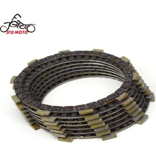 For HONDA CB400SS 2002-2008 XR400 VT600C 1988 1989 XL600V CB650F 2014 2015 Motorcycle Engine Clutch Friction Disc Plate Kit