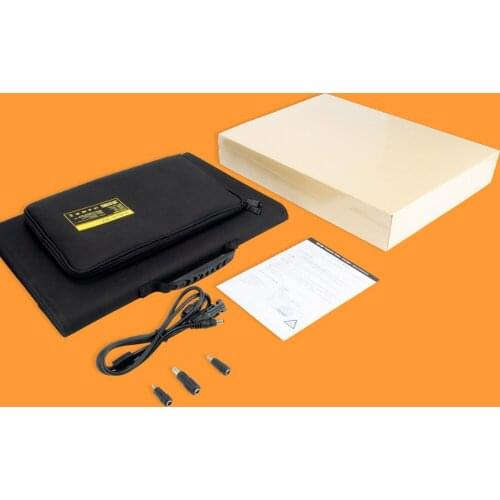 Flexible Solar Panel DC16V Solar Power Battery Generator 100W Monocrystalline Solar Folding Bag Outdoor Solar Charger Kit