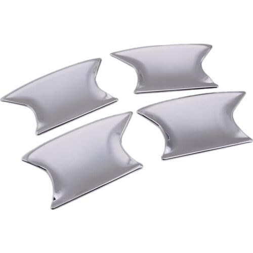 Chrome Door Handle Bowl Cup Cavity Cover Trim fit for Honda Accord 4Dr Sedan 2008 2009 2010 2011 2012