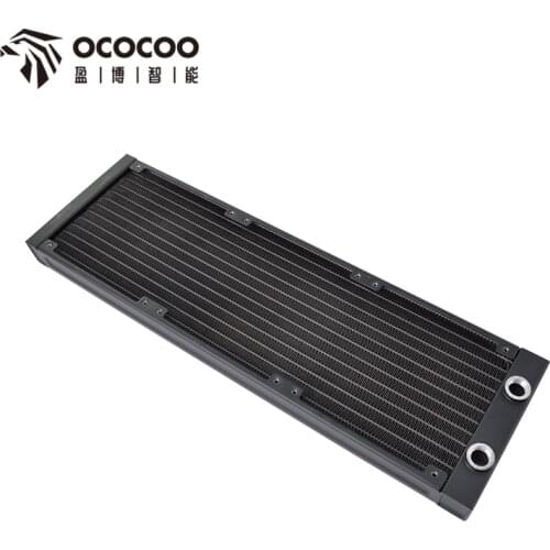 OCOCOO AS360-L Full Aluminum Cooler 120mm Water Cooling Radiator 12 Channels For PC Water Cooling For Computer Water Cooler