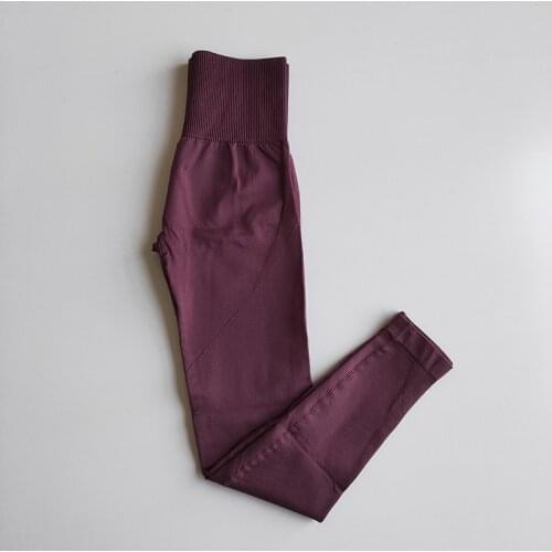 Running Tummy Control Yoga Leggings High Waist Fitness Booty Tights women Jogging Sport workout seamless Yoga Pants